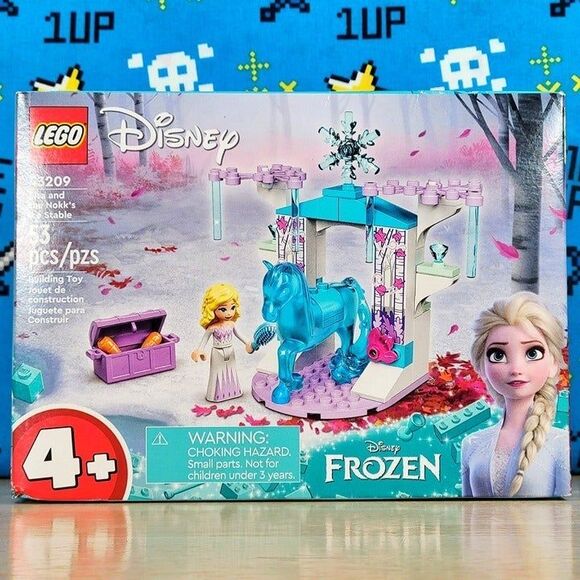 LEGO Disney Frozen 43209 Elsa and Nokk's Ice Stable 53 pcs Building Toy New - Picture 1 of 7
